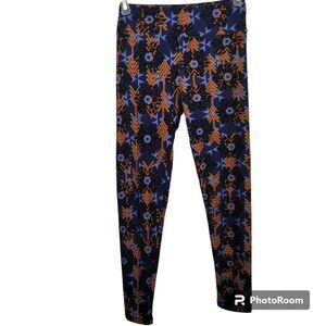 LuLaRoe Blue Arrow Leggings